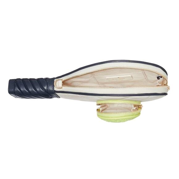 Kate Spade Grand Slam 3D Tennis Raquet Crossbody Bag - Picture 3 of 12